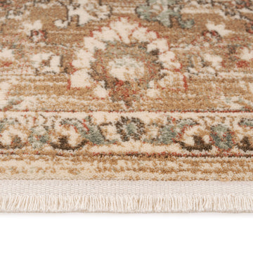 Rustic Floral Terracotta Runner - Dahlia