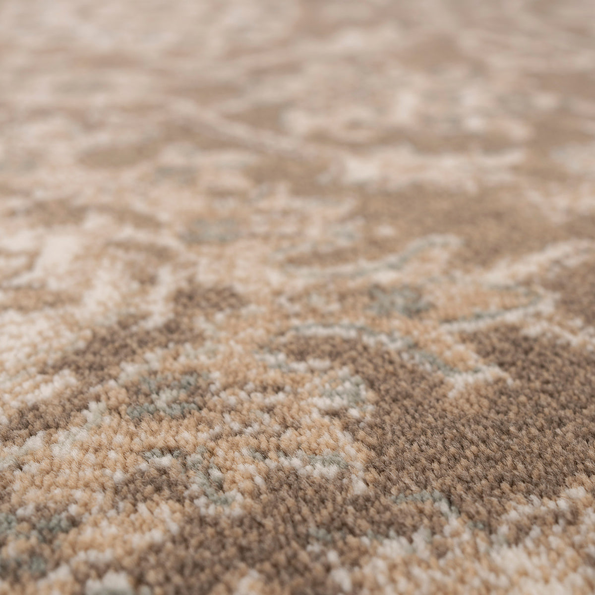Plush Traditional Brown Rug - Sarina