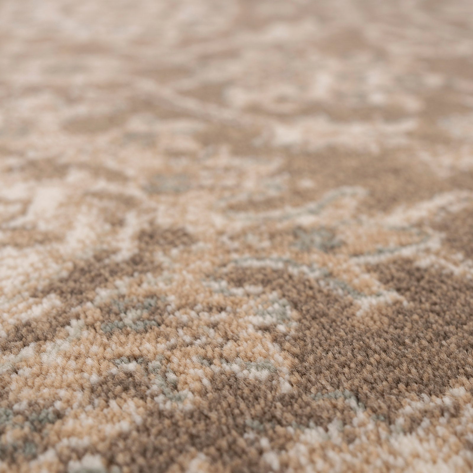 Plush Traditional Brown Rug - Sarina