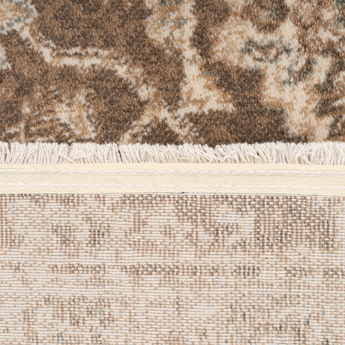 Plush Traditional Brown Rug - Sarina