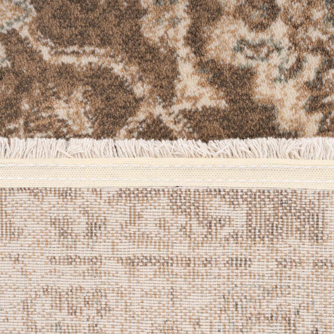 Plush Traditional Brown Rug - Sarina