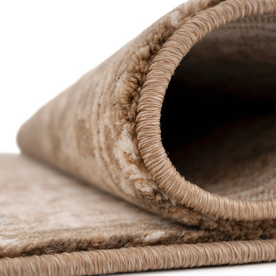Plush Traditional Brown Runner - Sarina