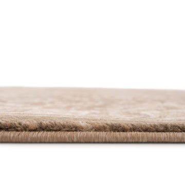 Plush Traditional Brown Runner - Sarina