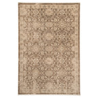 Plush Traditional Brown Rug - Sarina