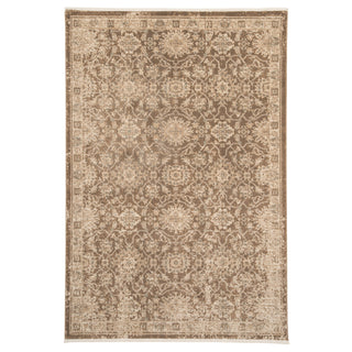 Plush Traditional Brown Rug - Sarina