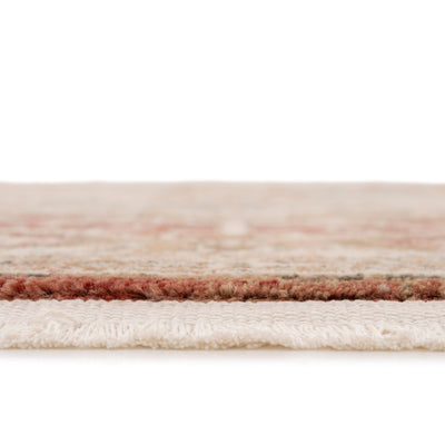 Traditional Plush Terracotta Runner - Selma
