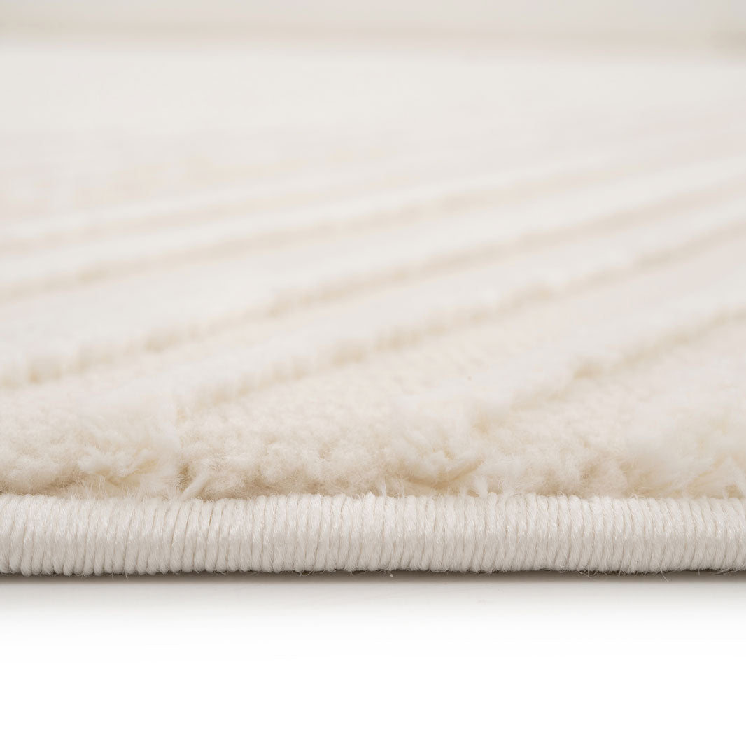 Luxury Geometric Cream Rug - Brooke