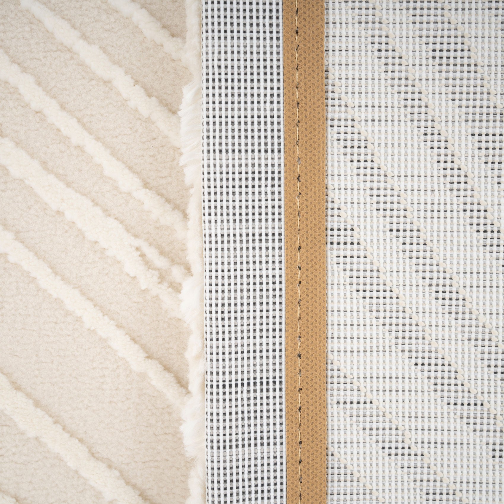 Luxury Geometric Grey Rug - Brooke