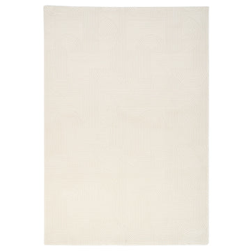 Luxury Retro Cream Rug - Escape