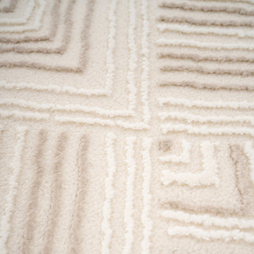 Luxury Art Deco Grey Runner - Rise