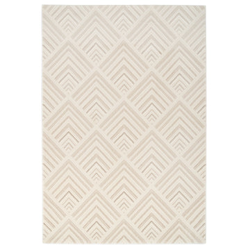 Luxury Art Deco Grey Rug - Rise