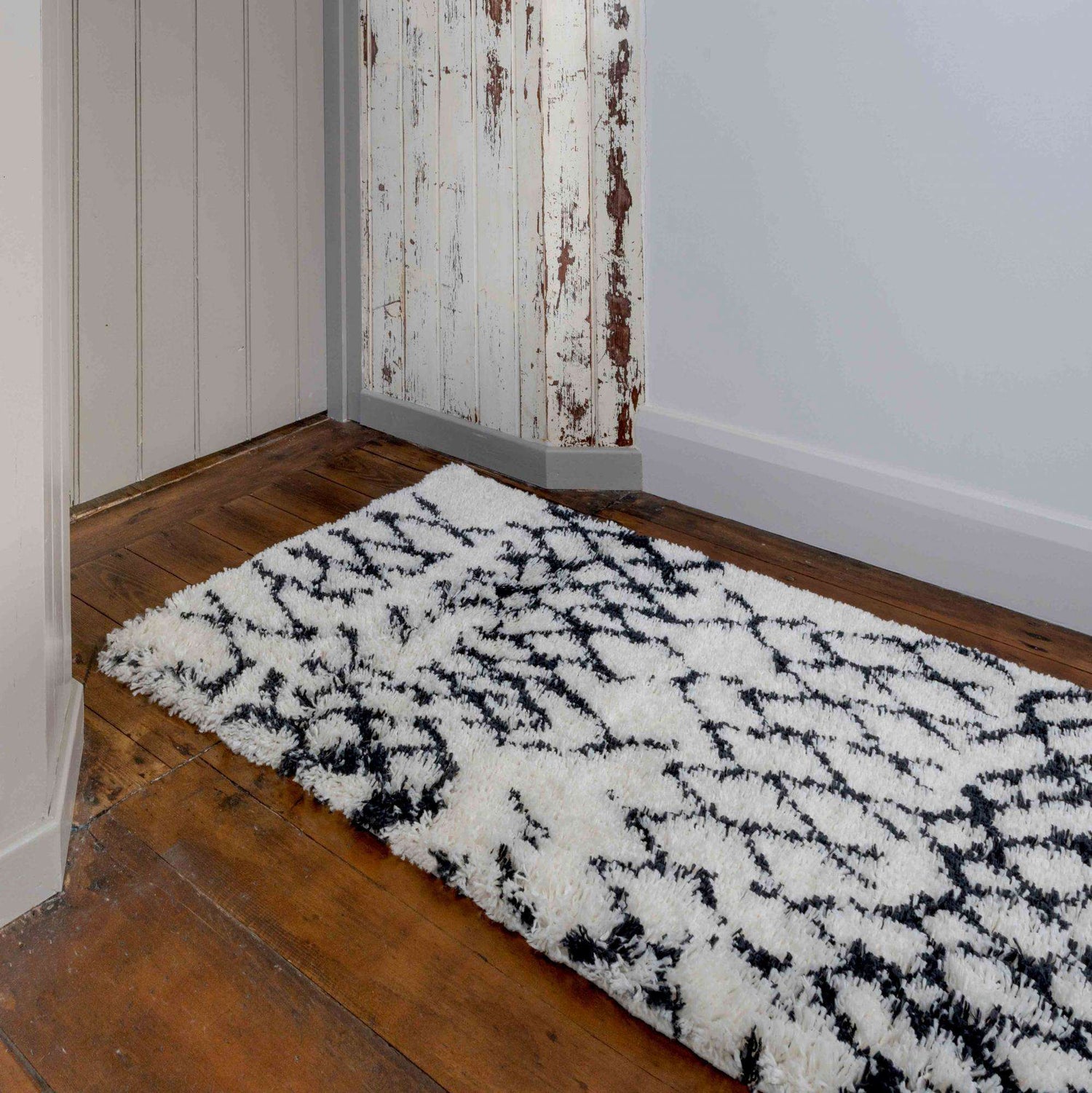 Soft Berber Moroccan Distressed Shaggy Bedroom Rugs