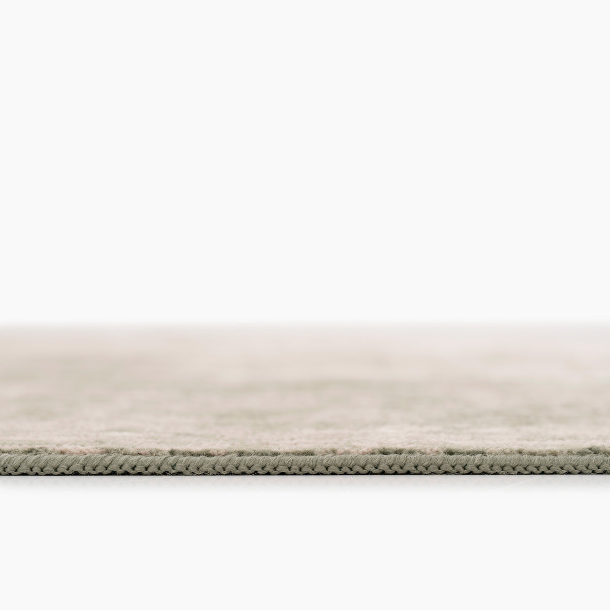 Muted Green Abstract Runner - Jasper