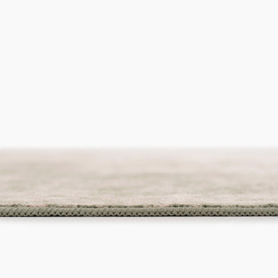 Muted Green Abstract Runner - Jasper
