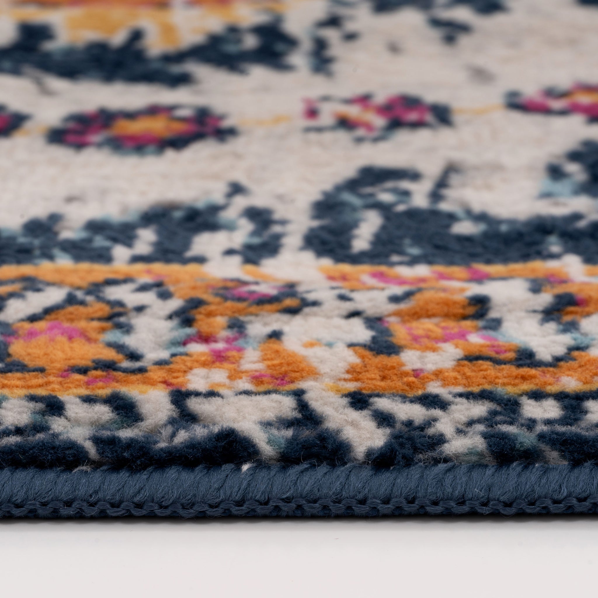 Multicolour Medallion Area Rug