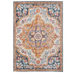 Multicolour Medallion Area Rug