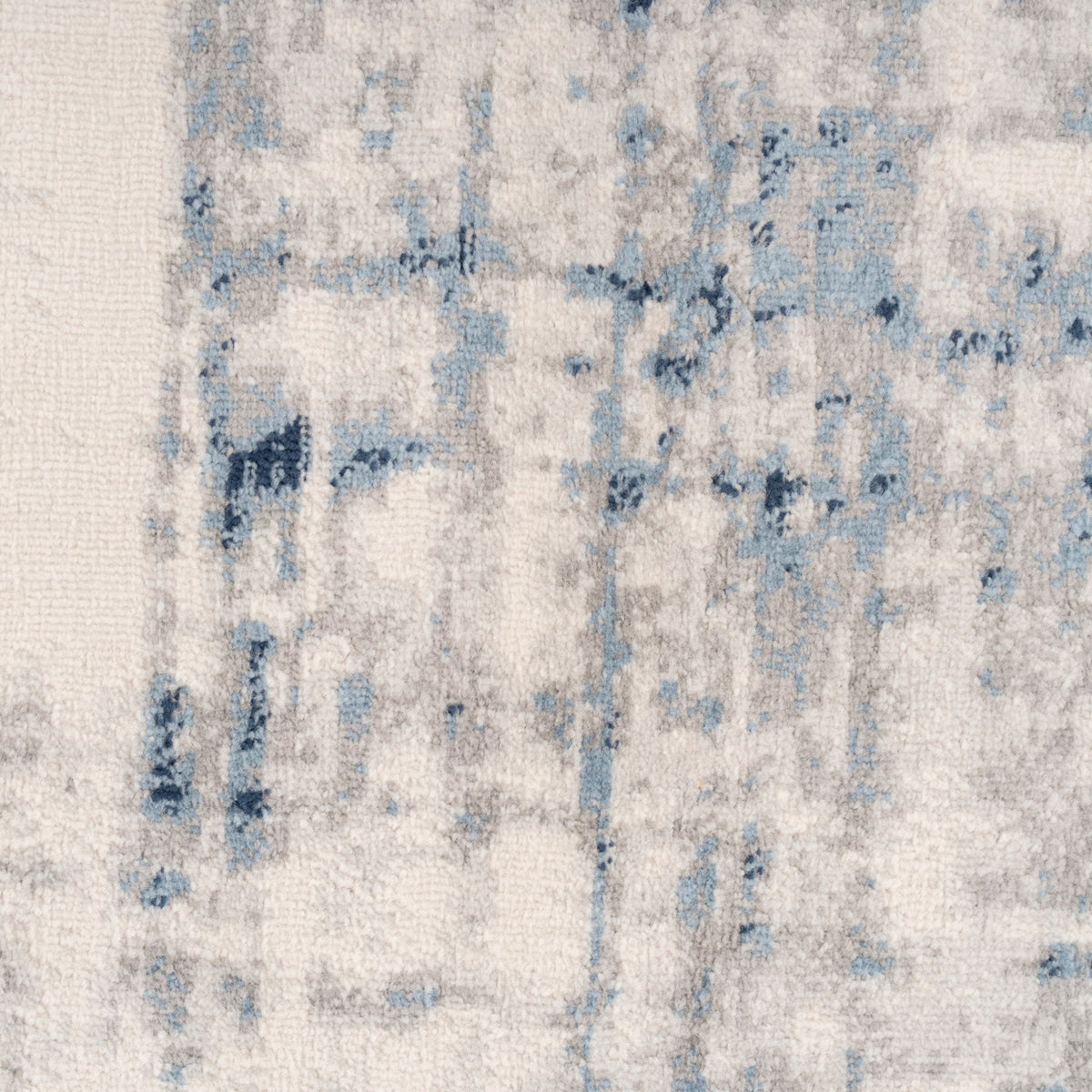 Blue Watercolour Abstract Rug - Lennox