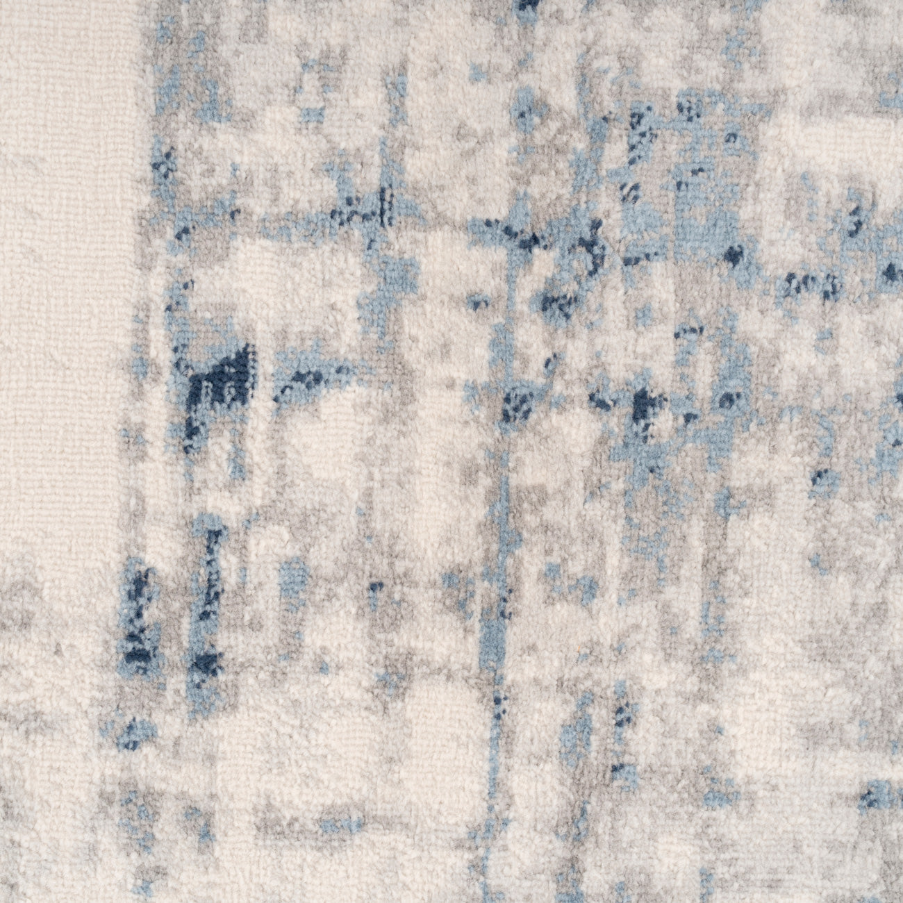 Blue Watercolour Abstract Runner - Lennox