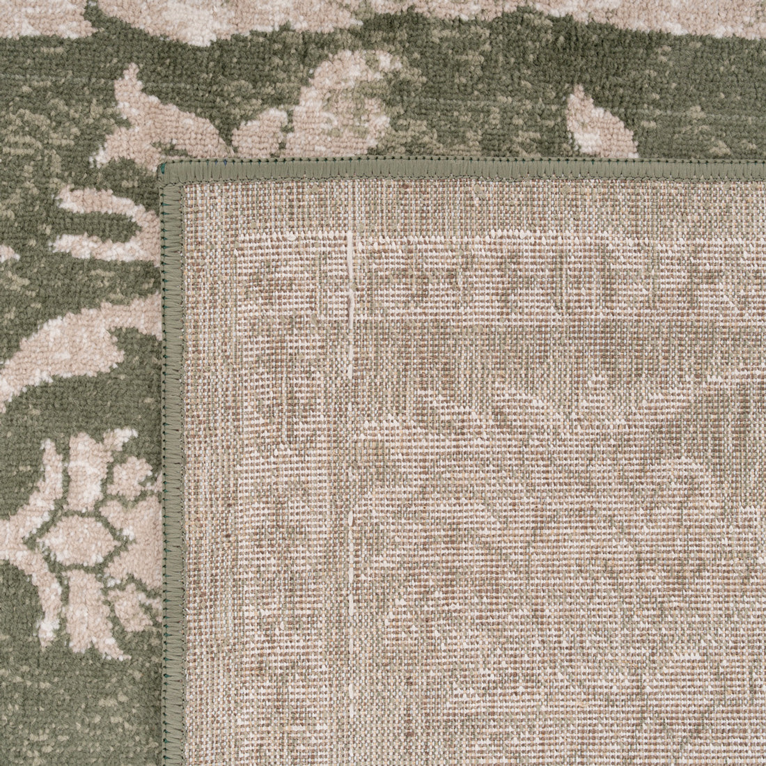 Green Vintage Medallion Area Rug - Linden