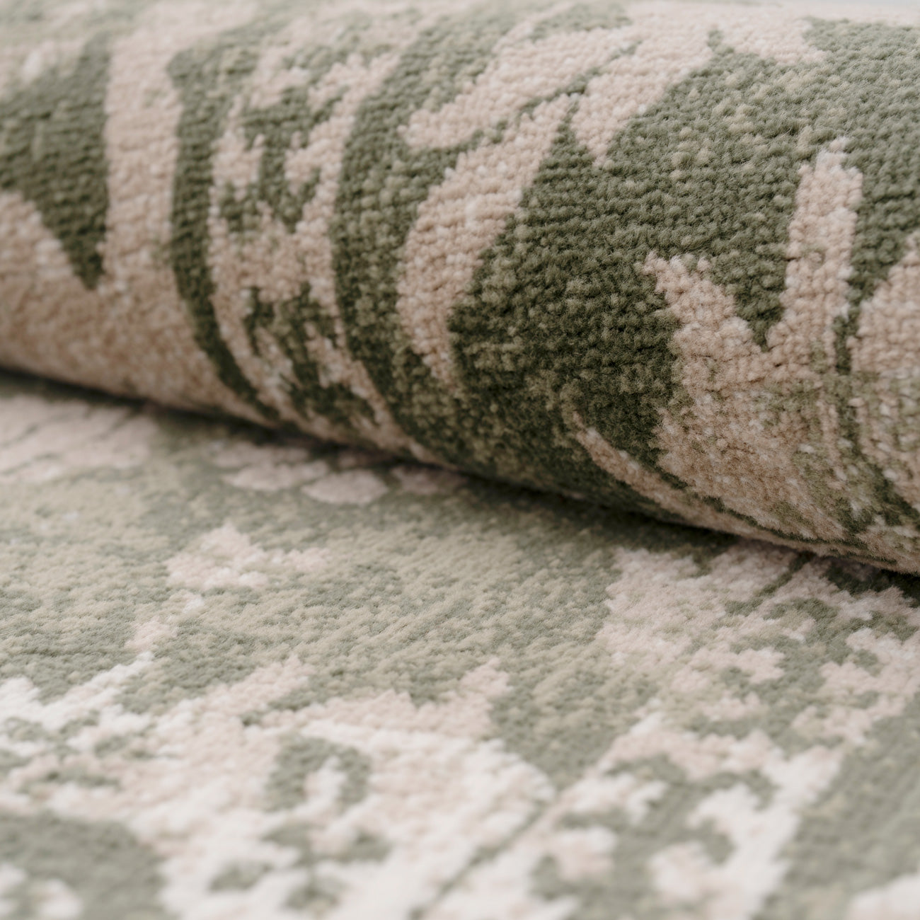 Green Vintage Medallion Area Rug - Linden