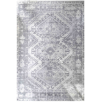 Grey Distressed Vintage Large Living Room Rugs