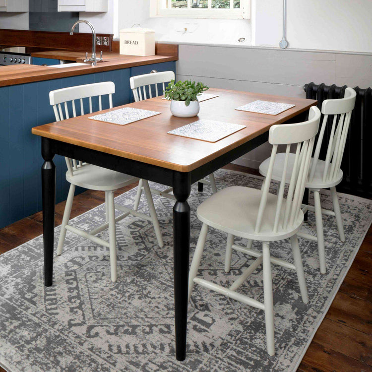 Grey Distressed Vintage Large Living Room Rugs