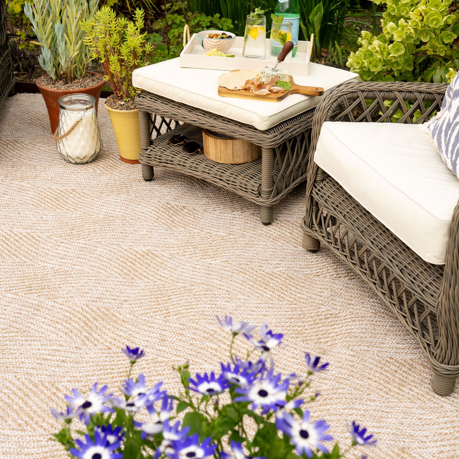 Natural Weave Outdoor Rug - Tilia