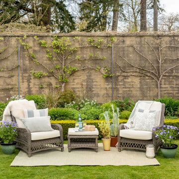 Olive Green Mottled Outdoor Rug