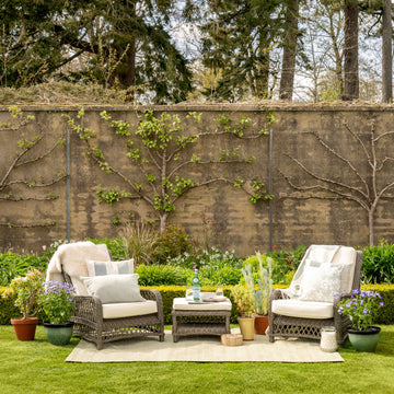 Olive Green Mottled Outdoor Rug