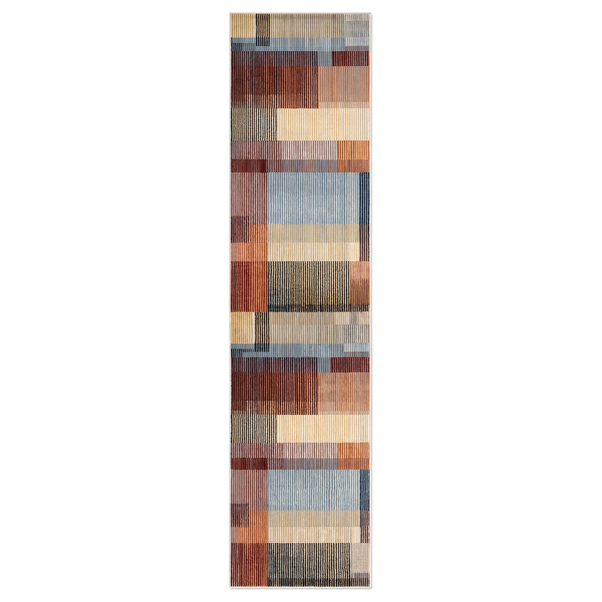 Multicolour Transitional Runner Rug - Spectre