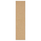 Natural Border Rustic Jute Hallway Runner Rug