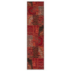 Patchwork Wine Hall Runner Rug