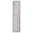 Grey Distressed Vintage Large Hall Runner Rugs