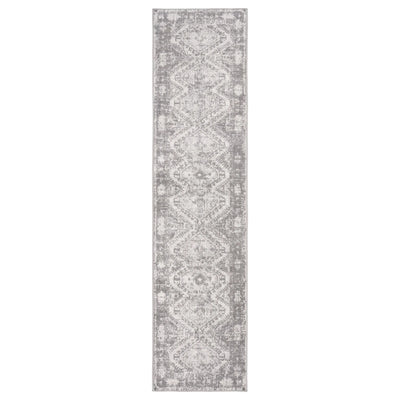 Grey Distressed Vintage Large Hall Runner Rugs