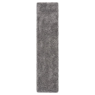 Soft Everyday Grey Shaggy Runner Rug