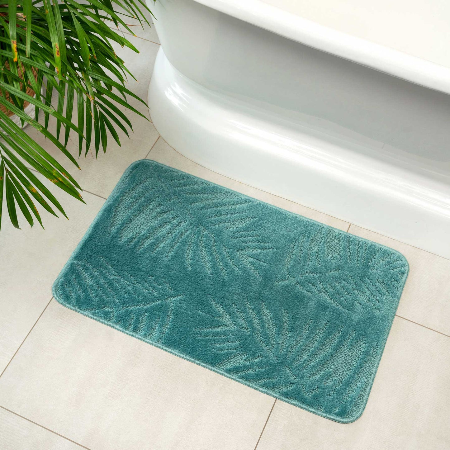 Palm Green Bathmat