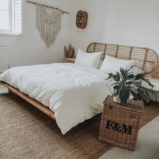 Rustic Jute Sisal Brown Natural Area Rugs - Boucle