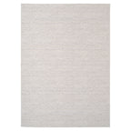 Washable Grey Bobbled Scandi Rug - Evie