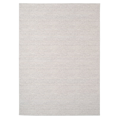 Washable Grey Bobbled Scandi Rug - Evie