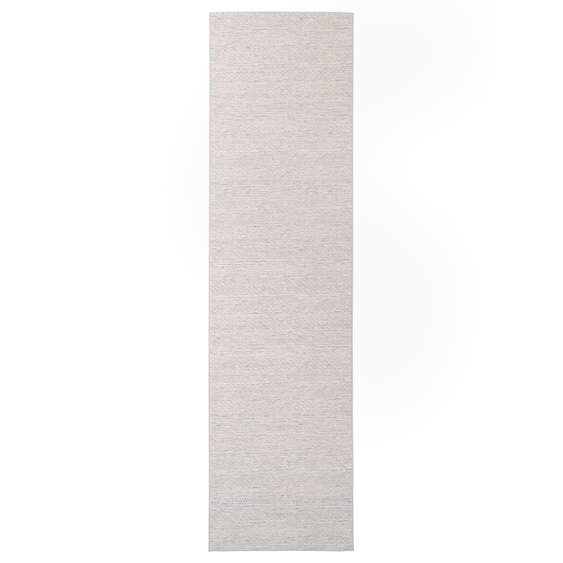 Washable Grey Bobbled Scandi Runner - Evie