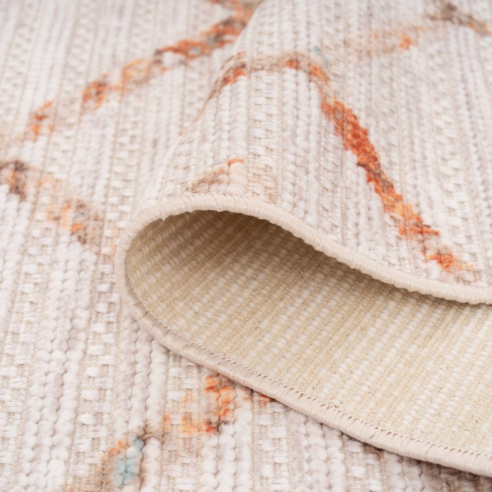 Washable Bobbled Terra Berber Runner - Grace