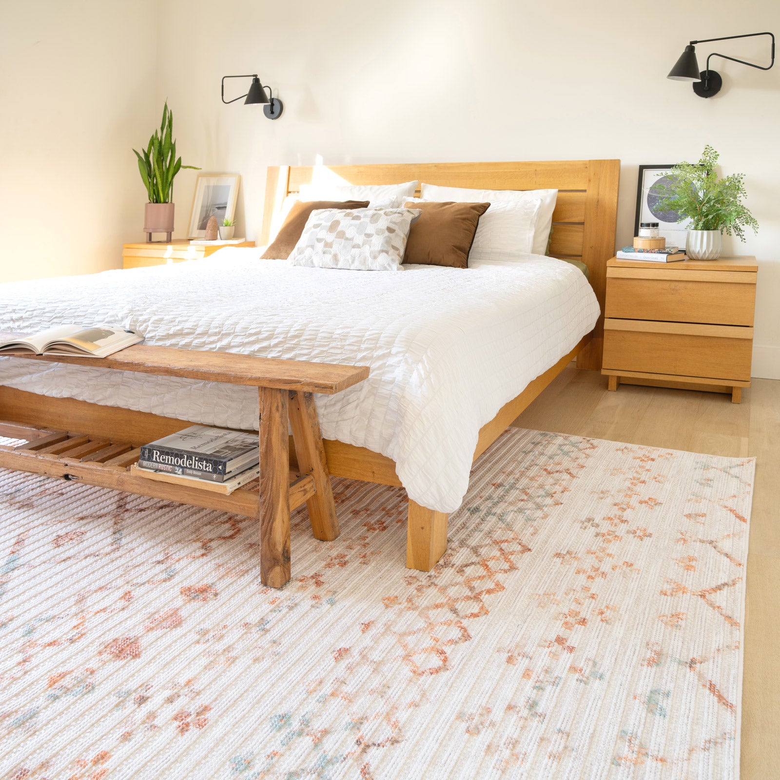 Washable Bobbled Terra Berber Rug - Grace