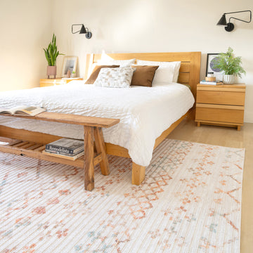 Washable Bobbled Terra Berber Rug - Grace