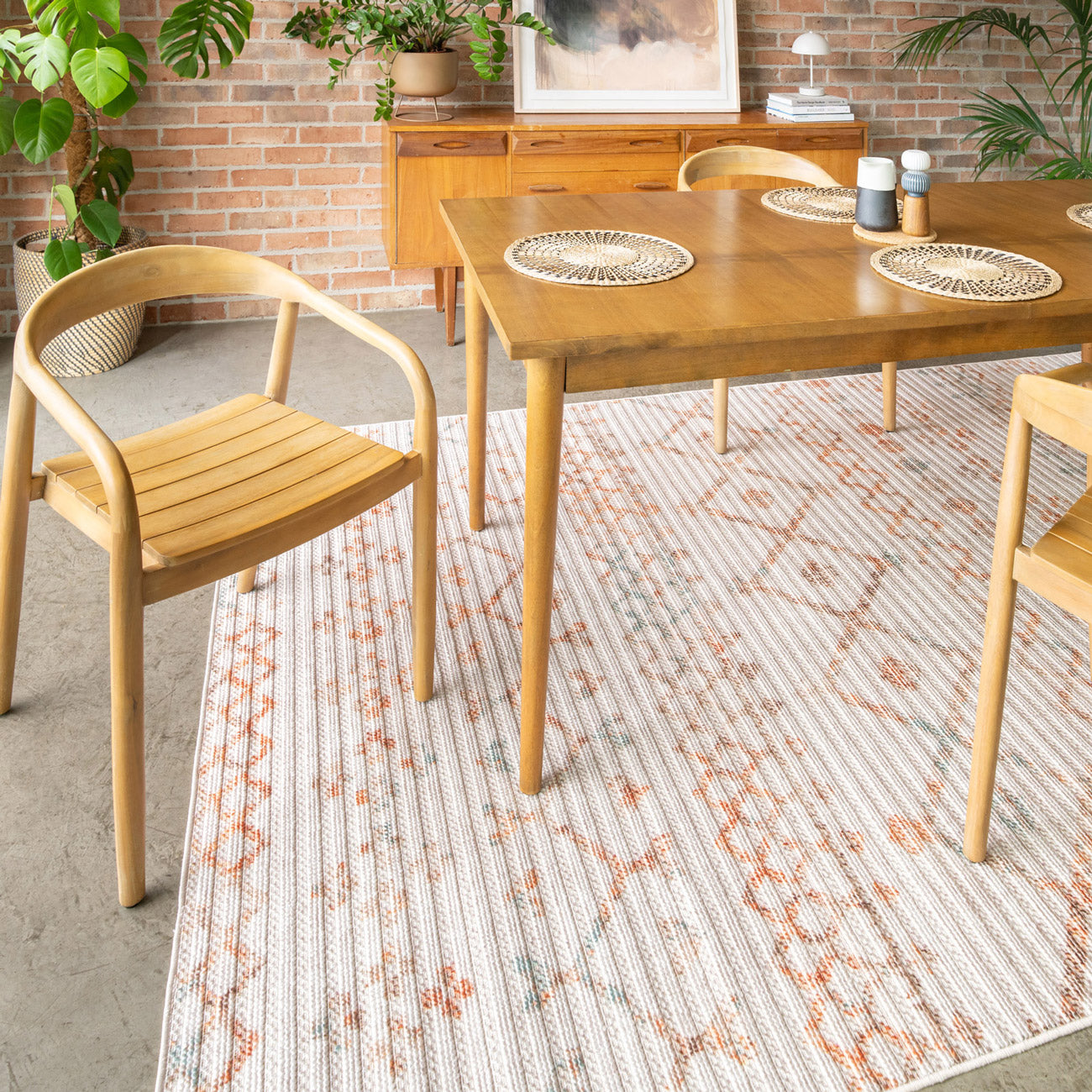 Washable Bobbled Terra Berber Rug - Grace