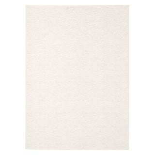 Washable Bobbled Beige Chevron Rug - Kate