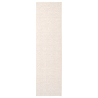 Washable Bobbled Beige Chevron Runner - Kate