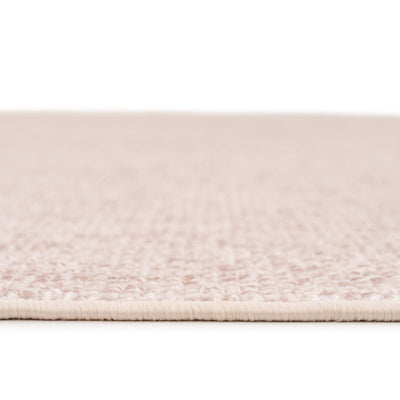 Washable Bobbled Beige Chic Runner - Lucy