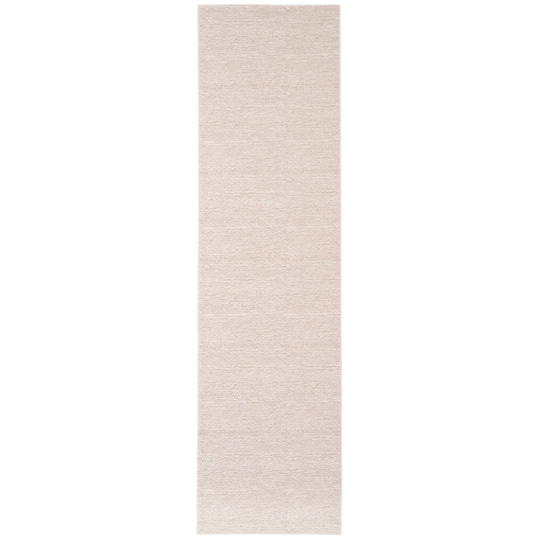 Washable Bobbled Beige Chic Runner - Lucy