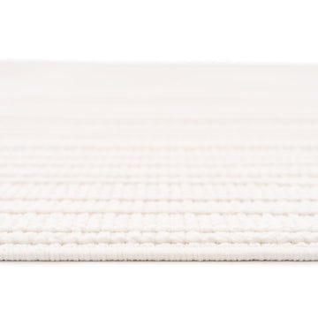 Washable Bobbled Cream Scandi Runner - Olivia