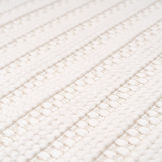 Washable Bobbled Cream Scandi Rug - Olivia